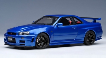 77462 Nissan Skyline GT-R (R34) Z-tune (Bayside Blue) 1:18